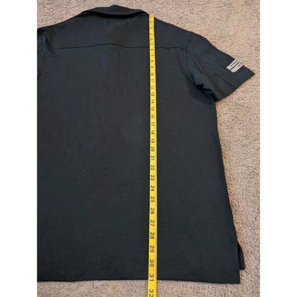 Levelwear NHL Winnipeg Jets Black Short Sleeve Polo Shirt Men's Large - Picture 7 of 7